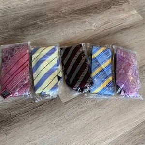 New Tie set of 5